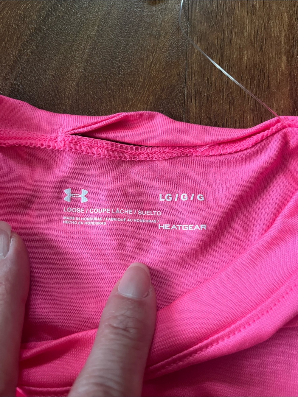 New Under Armour Women’s Neon Pink Short Sleeve Crew Tee - Picture 11 of 15